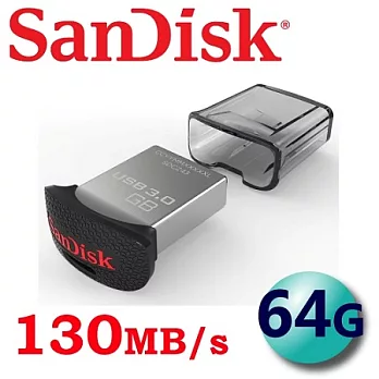 【代理商公司貨】SanDisk 64GB CZ43 Ultra Fit USB 3.0 高速隨身碟
