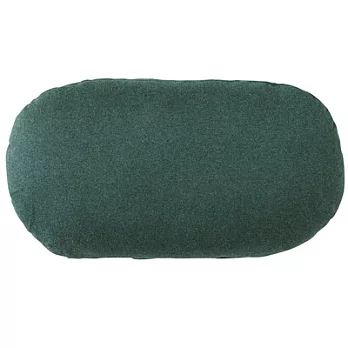 [MUJI 無印良品]低反發橢圓抱枕/混綠