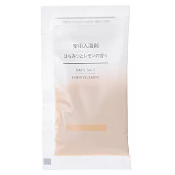 [MUJI 無印良品]泡澡劑小包(蜂蜜檸檬)/30g