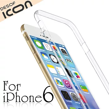 DESOF iCON iPhone6 4.7吋超薄透明保護邊框(透明)