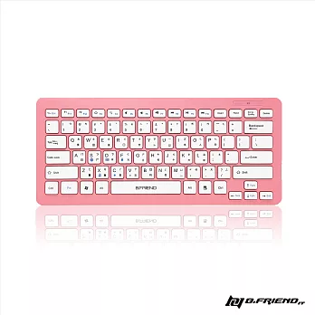 B.FRiEND藍牙鍵盤(BT-300)粉紅色