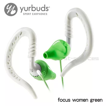 Yurbuds 耳掛式運動耳機 focus women 綠 AYUR-025