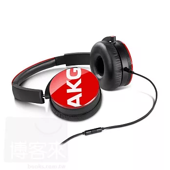 AKG Y50 紅色 澎拜低音效果 可換線設計 智慧型手機專用 頭戴式耳機