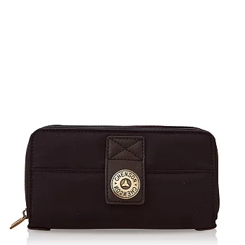 CHENSON 輕盈體驗．凱特時尚手拿長夾／黑色(CG56521-3)