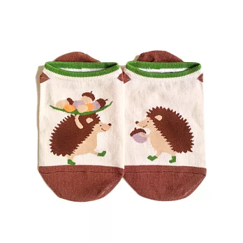 《SFwalkingbeans》襪子/短襪- 兩隻刺蝟換禮物