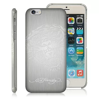 ED HARDY IPHONE 6 (4.7吋) TIGER金屬保護殼-三色科技銀