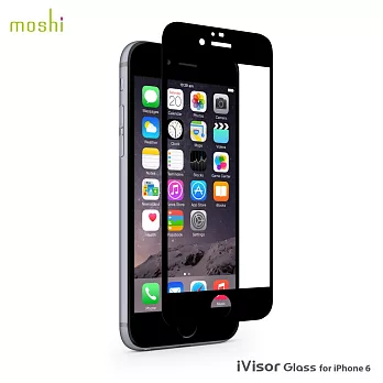 moshi iVisor Glass for iPhone 6 強化玻璃螢幕保護貼黑