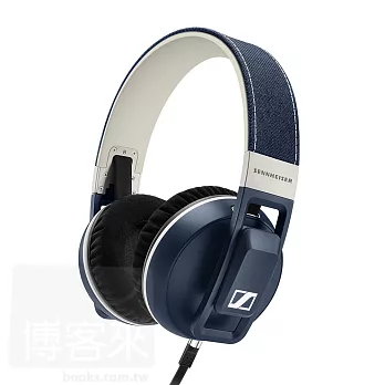 聲海 SENNHEISER URBANITE XL超重低音 全耳包覆 Denim牛仔藍iOS系統專用 耳罩式耳機