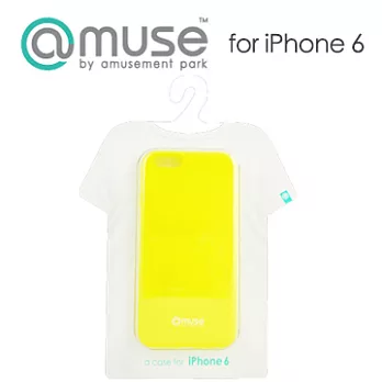 amuse TPU iPhone 6 4.7吋 手機殼黃