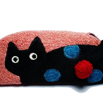 Noafamily,諾亞毛線貓冬眼鏡袋_PK