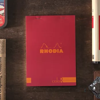 Rhodia 彩色特別版高級橫間筆記本(A5)(14.8x21cm)(覆盆子)