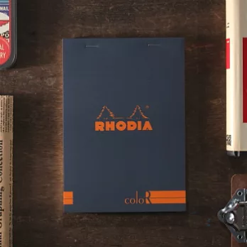 Rhodia 彩色特別版高級橫間筆記本(A5)(14.8x21cm)(藍寶石)