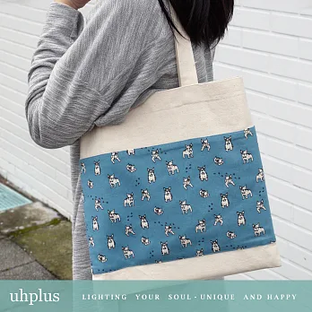 uhplus Twin Pocket 輕提袋/小法鬥(水藍)