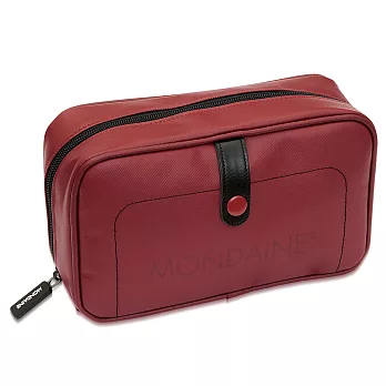 Mondaine 瑞士國鐵經典盥洗包-紅