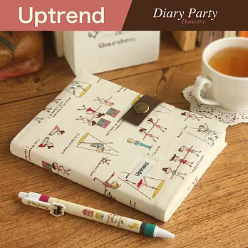 Uptrend Fabric Diary 布手帳-夢想的舞者‧飛