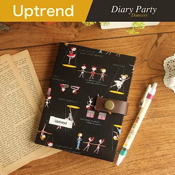 Uptrend Fabric Diary 布手帳-夢想的舞者‧旋