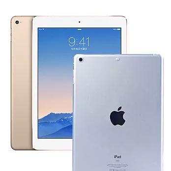 APPLE iPad Mini2/ Mini 3 TPU 防衝擊透明清水保護套(附保護貼)