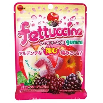 【Bourbon北日本】fettuccine波森黑梅蘋果風味軟糖(50g)