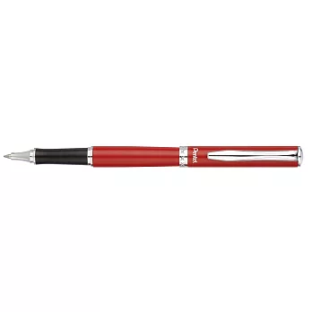 Pentel Sterling高級不鏽鋼鋼珠筆 紅桿