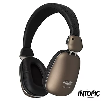 INTOPIC 廣鼎-單插高音質耳麥 JAZZ-515復古棕
