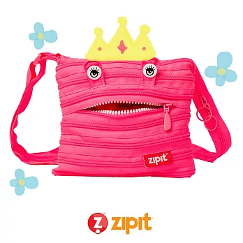 Zipit 怪獸斜背包-桃粉色