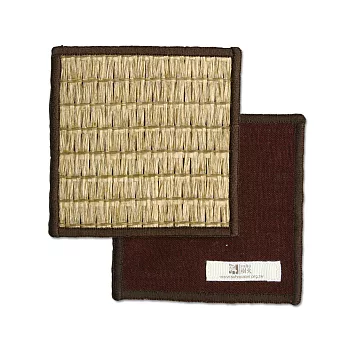 樹火好生活 / 天然纖維杯墊(2入)/ 焦糖