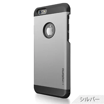 【日本MOTOMO】INO METAL CASE金屬保護殼iPhone6-BR1銀