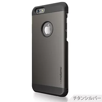 【日本MOTOMO】INO METAL CASE金屬保護殼iPhone6-BR1鈦
