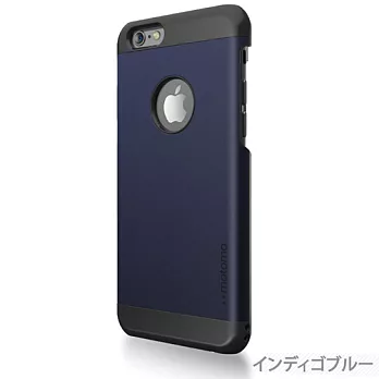 【日本MOTOMO】INO METAL CASE金屬保護殼iPhone6-BR1靛藍