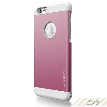 【日本MOTOMO】INO METAL CASE金屬保護殼iPhone6-BR1粉紅