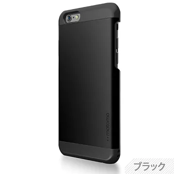 【日本MOTOMO】INO METAL CASE金屬保護殼iPhone6-BR2黑