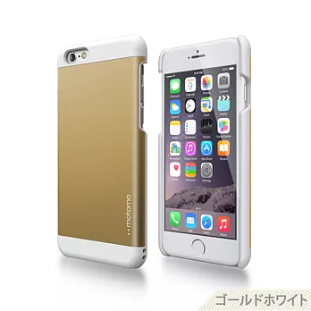 【日本MOTOMO】INO METAL CASE金屬保護殼iPhone6-BR2白金