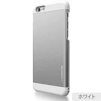 【日本MOTOMO】INO METAL CASE金屬保護殼iPhone6-BR2白銀