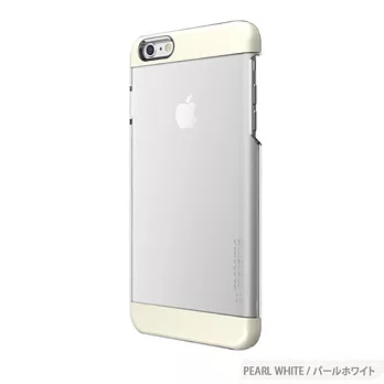 【日本MOTOMO】Wing透明感手機保護殼iPhone6 Plus白
