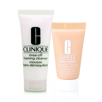 CLINIQUE 倩碧 勻淨溫和淨妝組