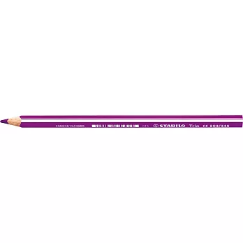 STABILO 德國天鵝牌 Trio thick系列 三角筆身色鉛筆 單支紫紅