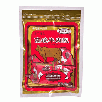 【高坑】高梁辣味牛肉乾(180g/包)