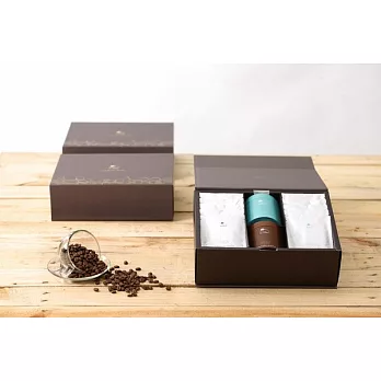 【KOFEEL】典雅禮盒-綜合咖啡豆+濾掛式綜合咖啡研磨禮盒