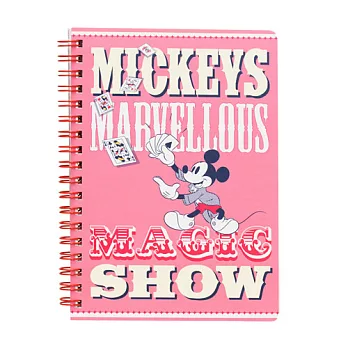 《sun-star》迪士尼奇幻魔術系列B6線圈筆記本(魔術師)