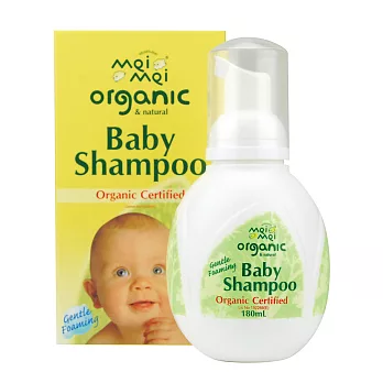 Mei Mei 咩咩 天然生機洗髮泡泡 Organic&Natural Baby Shampoo (180ml)