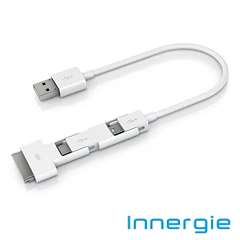Innergie 三合一傳輸充電線 (MagicCable Trio)