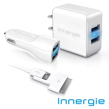 Innergie 雙USB旅行充電組AC15+DC10+MCD (mMini Combo)