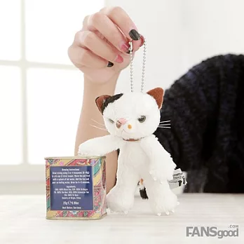 SCRATCH ,日本抓抓貓絨毛玩偶吊飾_棕耳(13cm) PP