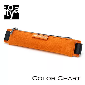 【ITOYA】COLOR CHART 攜帶式筆套 A5　落日橙