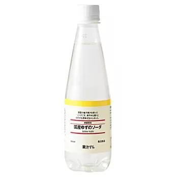 [MUJI 無印良品]PET日產柚子汽水/350ml