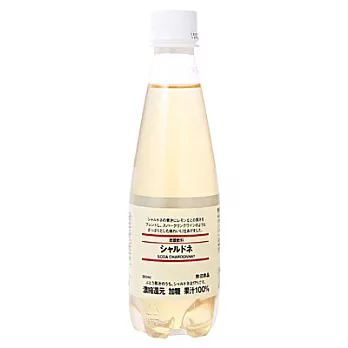 [MUJI 無印良品]PET夏多內白葡萄汽泡飲/350ml