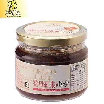 【尋蜜趣】薑母紅棗蜂蜜350g