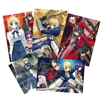 fate stay night -明信片套卡(1)(5入裝)