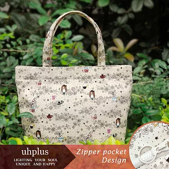 uhplus 輕托特- 幻遊愛麗絲