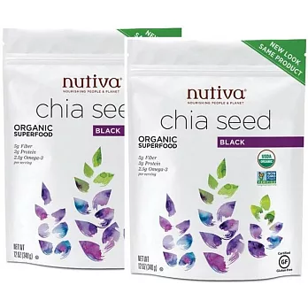 Nutiva Organic Chia Seed 有機白奇亞籽 (限量2包入特惠)